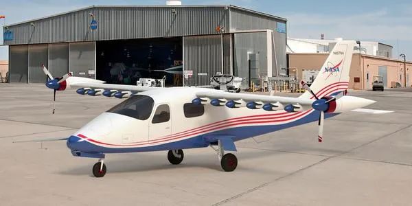 分布式电推进的高速垂直起降固定翼无人机